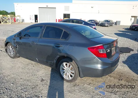 2012 Honda Civic Ex from USA, damaged, VIN 2HGFB2F86CH510545